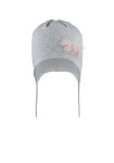 Dívčí čepice AJS 50-002 losos 36-38 cm