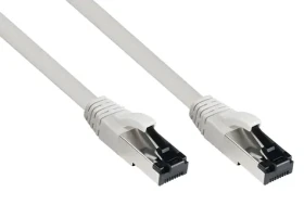 Good Connections Cat8.1 S/FTP sivá / Patch kábel / 3 m / LSZH / 40 Gigabit Ethernet (8080L-030)