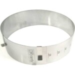 Nastaviteľná tortová forma kruhová 22-26 cm (výška 8 cm) - DR ranty - DR ranty