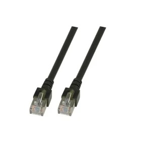 EFB Cat5e SF/UTP čierny / Patch kábel / RJ-45 / 25 m / PVC / CCA (K5456.25)