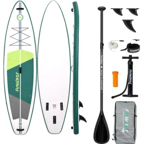 FunWater Nafukovací Paddleboard SUPFW69A 335cm zeleno-biela / príslušenstvo (SUPFW69A)