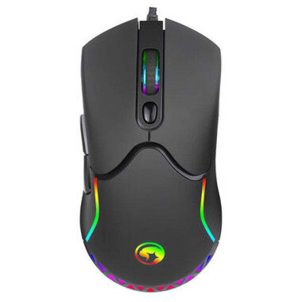 Marvo M359 čierna / herná optická myš / 3200 DPI / RGB / USB / 1.5m (M359)