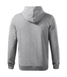 Mikina Break pánska šedá zvýraznenia 2XL