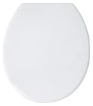 MSV WC doštička biela / Polypropylén / Nerezové pánty / 440 x 365 x 35 mm