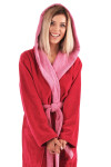 Dámsky župan Tampa duo 3959 raspberry - Vestis M