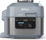 Ninja ON400DE šedá / teplovzdušná fritéza / 1760W / 5.7 l / 10 programov (ON400DE)