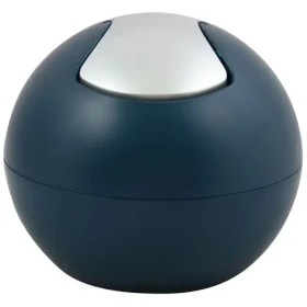 Spirella BOWL MATT mini výklopný odpadkový kôš 1 L matný petrolejový / plast (7610583203779)