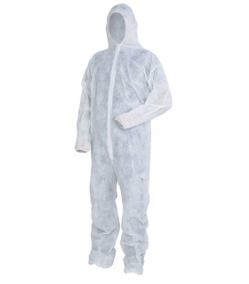 Ochranná Kombinéza COFRA Sheer-Pro biela veľkosť XL
