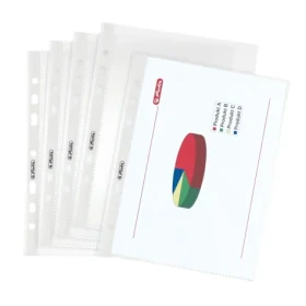 Herlitz Prospektová fólia A5 / 100ks / priehľadná (10468585)