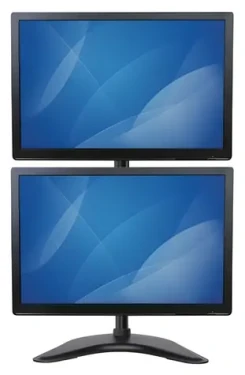 StarTech Vertikálny stojan pre dva monitory / Stojan pre monitory / VESA / 13 "-27" / nastaviteľný (ARMBARDUOV)