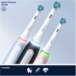 Oral-B iO3 Ice Blue / Elektrická zubná kefka / magnetické iO / 3 režimy / senzor tlaku (8006540731321)