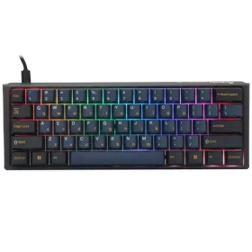 Ducky One 3 Pro Mini Nazca Line Cherry MX2A Brown US čierna / Herná klávesnica / RGB / USB-C (DKON2361ST-CBUSPTCHNAZ001)