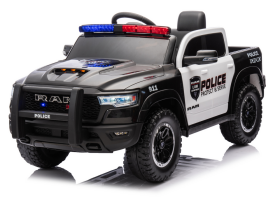 Mamido Detské elektrické autíčko Dodge Ram policajné