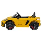 Mamido Elektrické autíčko Porsche Spyder RS ​​718 lakované žlté