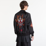 Bunda Y-3 Embroidered Graphic Satin Souvenir Jacket UNISEX Black XL