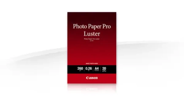 Canon LU-101 A4 / Fotopapier / 260 g/m2 / 20 listov / lesklý (6211B006)