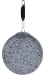 Lamart LT1291 čierna/sivá / Panvica na palacinky / 25 cm / hliník / nepriľnavý povrch (42007223)