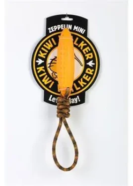 KIWI WALKER Zeppelin Mini oranžová, 17 cm / Hračka pre psov / plávacie / TPR pena (TPR-839)