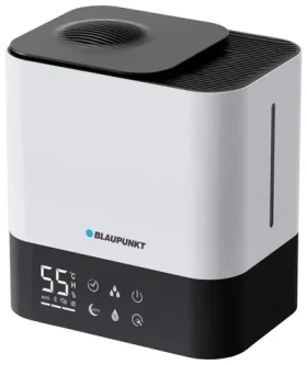 Blaupunkt AHM701 biela / zvlhčovač vzduchu / 400W / LED displej / aróma / diaľkový ovládač / 500ml/h / 5 l (AHM701)