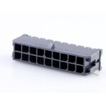 Molex vstavaná pinová lišta (štandardná) Počet pólov 18 Raster (rozteč): 3.00 mm 430451811 1 ks Tape on Full reel; 430451811