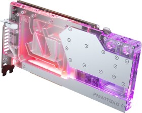 Phanteks PHANTEKS Glacier G40 RTX 4090 Waterblock incl. Backprokove for Asus, D-RGB - chróme