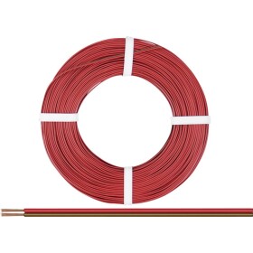 Donau Elektronik 218-080 opletenie / lanko 2 x 0.14 mm² červenohnedá 50 m; 218-080