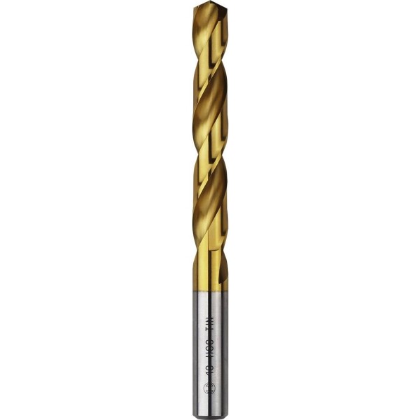 Bosch Accessories 2609255095 HSS kovový špirálový vrták, 4 mm, délka 75 mm, TiN, DIN 338, valcová stopka, 1 ks; 2609255095