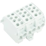 Weidmüller 1561740000 blok rozvádzača skrutkovací svetlo sivá 2 ks; 1561740000