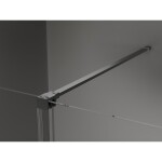 MEXEN/S - Velár sprchovací kút, posuvné dvere 150 x 90, grafit, grafit kartáčovaná 871-150-090-41-66