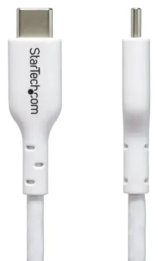 StarTech biela / Nabíjací kábel USB-C / 60 W Power Delivery / 3 m (USB2CC3MWHE)