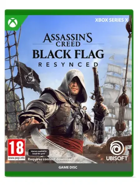 XSX Assassin's Creed Black Flag Resynced / Akčné / Angličtina / od 18 rokov / Hra pre Xbox Series X