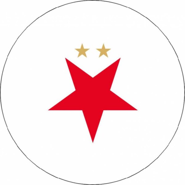 Jedlý papier Logo Slávie nové 19,5 cm - Pictu Hap - Pictu Hap