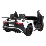 Mamido Elektrické autíčko Lamborghini Aventador SV Strong 200W 24V biele