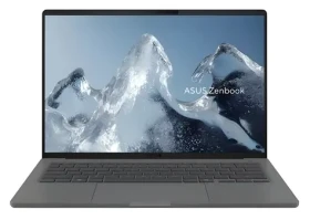 Asus Zenbook A14 sivá / Notebook / 14" WUXGA OLED / Qualcomm Snapdragon X2 Elite X2E88100 / 16GB / 512GB SSD / Adreno (UX3407NA-OLED174W)