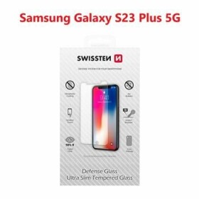 SWISSTEN Ochranné temperované sklo 2.5D pre SAMSUNG S916B GALAXY S23 PLUS 5G RE (74517940)