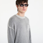 Tričko REPRESENT Laurel Knit Sweatshirt UNISEX Sun Fade Grey L