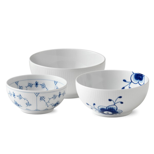 Royal Copenhagen Porcelánové misky Gifts With History – set 3 ks