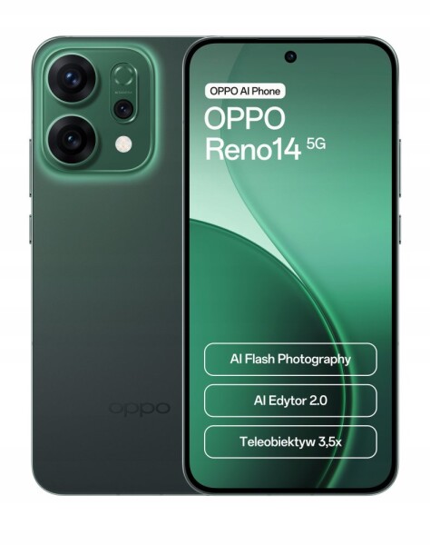 OPPO Reno 14 5G 12/512GB Luminous Green