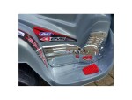 Mamido Detská elektrická motorka strieborná