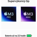 Apple MacBook Pro 16" / M3 Pro / 18GB / 512GB / vesmírne čierny