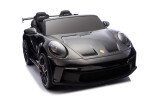 Mamido Mamido Elektrické autíčko Porsche 911 GT3 XXL + MP4 | 24V14Ah | 4x200W | Pre 2 deti | Lakované čierne