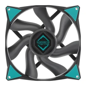Iceberg Thermal IceGALE Xtra 140 mm čierna / PC vetrák / PWM / 2500 RPM / 169 CFM / 47 dB (ICEGALE14D-C0A)