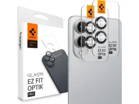 Spigen Glass TR EZ Fit Optik Pre HD tvrdené sklo pre Samsung Galaxy S25 Edge 2ks čierna (AGL09413)