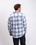 Carhartt WIP L/S Tyers Shirt Tyers Check, Shady Blue M