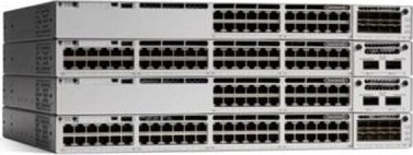 Cisco Cisco Catalyst 9300L - Network Essentials - Switch - L3 - 48 x 10/100/1000 (PoE+) + 4 x 1 Gigabit Ethernet SFP+ - an Rack montierbar - PoE+ (505 W) - wiederaufbereitet