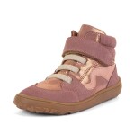 Dievčenské celoročné členkové barefoot topánky TEX GO PINK/GOLD Froddo G3110265-6 - 33