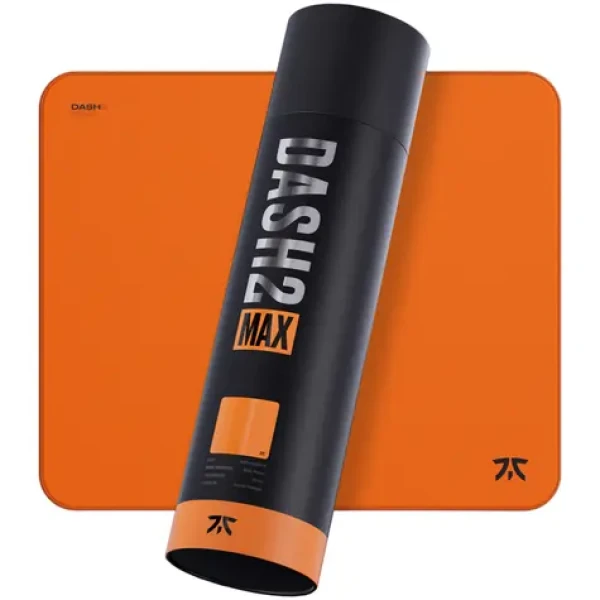 Fnatic DASH2 MAX L oranžová / Herná podložka pod myš / 48 x 40 cm (MP0007-001)