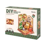Robotime 3D Rolife DIY House: Vianoce pri krbe