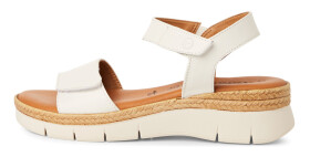 Tamaris 1-28220-44-117 Dámske sandále na kline biele 38