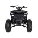 Mamido Detská benzínová štvorkolka RamiGO MONSTER 200CC čierno-oranžová
